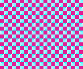 Abstract purple and turquoise geometric pattern for textile, interior design, for book design, website background