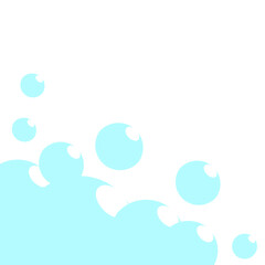 Blue Bubbles Corner