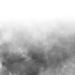 Transparent fog smoke clouds overlay