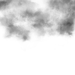 Transparent fog smoke clouds overlay