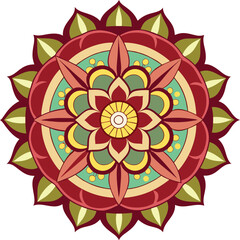 Ornamental luxury mandala pattern  design