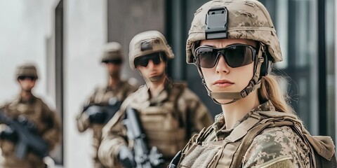 Fototapeta premium army military police