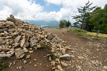 Hiking on Mountain Daibosatsu in Japan