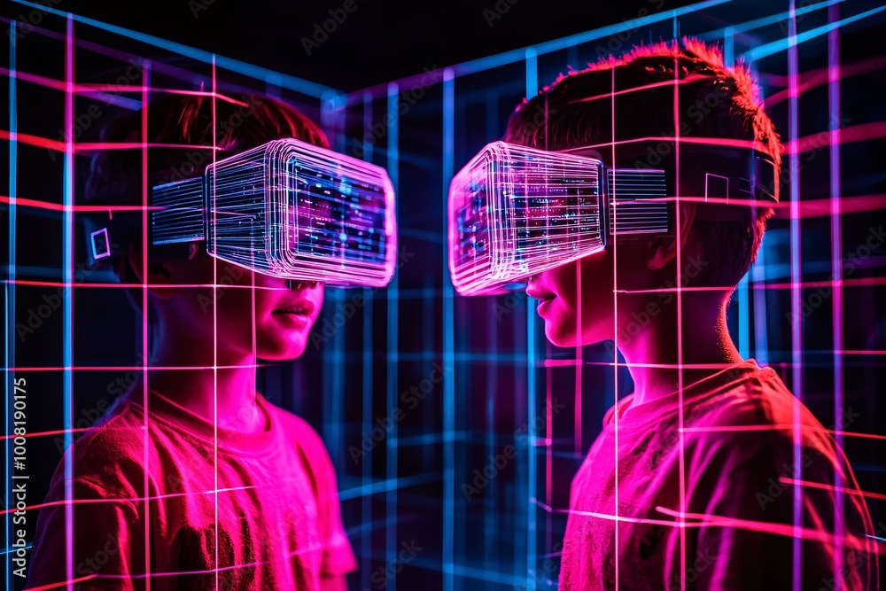 Poster quantum-powered learning environment where students explore quantum computing through interactive ho
