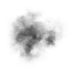 Realistic fog smoke cloud transparent background