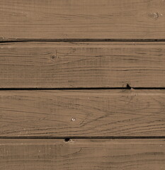 Naklejka premium Wooden Plank Surface Closeup Earthy Brown Texture Rustic