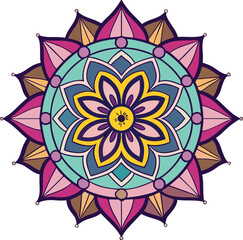 Ornamental luxury mandala pattern  design