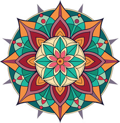 Ornamental luxury mandala pattern  design