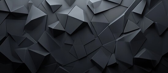 Fototapeta premium Abstract Black Geometric Pattern