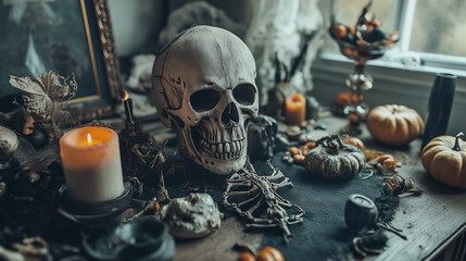Spooky Halloween Still Life