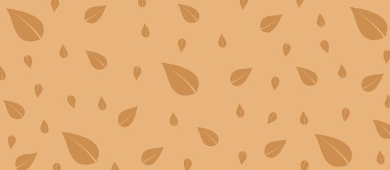 Colorful leaf pattern background