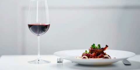 Exquisite Fish Plating with Garnish