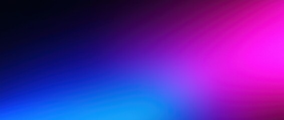 Fototapeta premium A vibrant gradient showcasing deep blue transitioning to bright pink, set against a dark background, creating an energetic and modern visual effect.