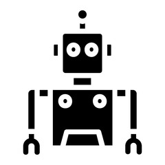 Fototapeta premium robot icon