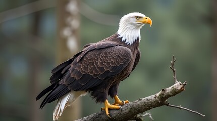 Fototapeta premium american bald eagle