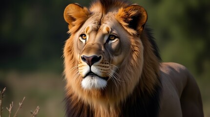Fototapeta premium portrait of a lion