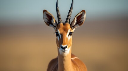 Fototapeta premium springbok portrait