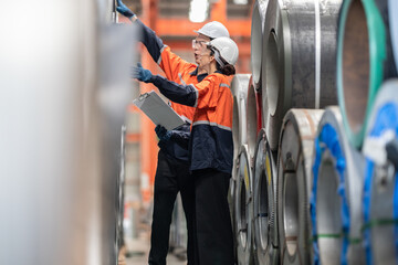 nventory Audit at Metal Sheet Factory