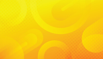 Orange gradient abstract background. yellow background with geometric shapes. cool background design for flyer, poster, brochure, cover. vector illustration