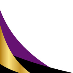 Gold Border Corner Decoration
