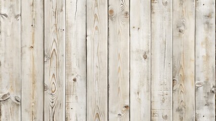 Fototapeta premium This charming vintage white wooden wall pattern provides a seamless backdrop for interior design and creative