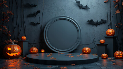 Spooky Halloween Backdrop