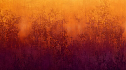 Rich gradient texture in dark orange, brown, and purple hues, featuring a cherry gold vintage background with space for design. Perfect for Halloween, Thanksgiving, and autumn-themed settings
