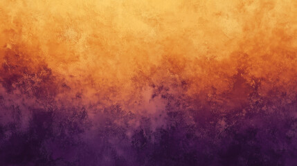 Fototapeta premium Rich gradient texture in dark orange, brown, and purple hues, featuring a cherry gold vintage background with space for design. Perfect for Halloween, Thanksgiving, and autumn-themed settings 