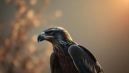 Obraz premium beautiful picture of a eagle in the nature