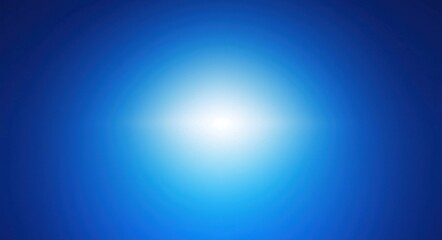 A bright blue abstract background radiating light, creating a sense of depth and tranquility.