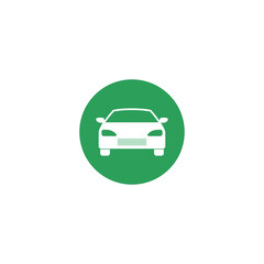 Car icon isolated on transparent background
