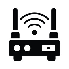 A wireless router for internet connectivity and data distribution