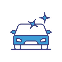 Car icon vector stock illustration
