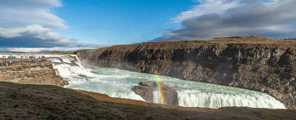 Iceland gullfoss gullvoss golden circle 