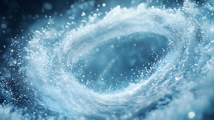 Minimalistic Sledge Gliding Circular Logo