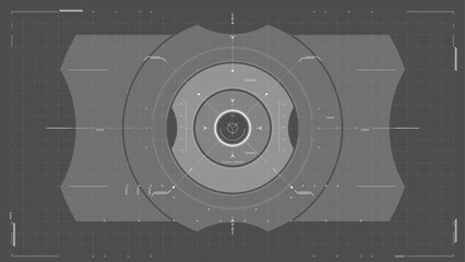 Sci-fi, FUI, UI, futuristic UI, GUI, HUD. Ready to animate.