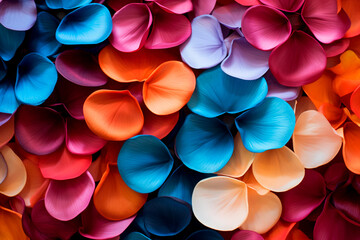 Closeup of flower anatomy highlighting the vibrant pigmentation and detailed floral structures
