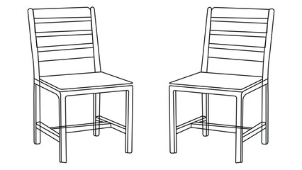 **The Essence of Comfort: Chairs in Vector Design**  

Chairs symbolize rest, functionality, and style. In vector art, they capture clean lines, adaptability, and elegance, perfect for digital project
