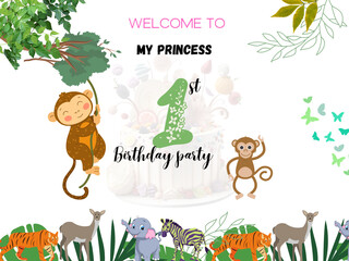 birthday illustration for free download