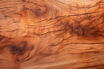 Fototapeta premium Fine-grained wood plank, demonstrating ease of handling and smoother assembly during woodworking