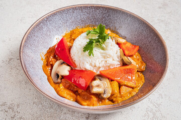 curry with pork and rice