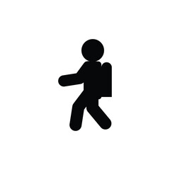 student icon or logo design isolated sign symbol vector illustration - high quality line style vector icon suitable for designers, web developers, displays and websites