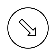 keep right line icon