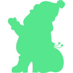 Christmas, New Year Vector Icon element, Isolated white background