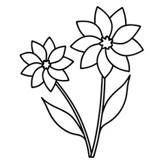 Vibrant Coreopsis Blossoms Vector Illustration for Garden Lovers
