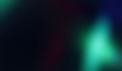 Abstract red cyan sky blue color glowing neon light beams grainy gradient backdrop design. Elegant bright, shiny, glowing, noisy multicolored neon gradient banner, poster, website header.