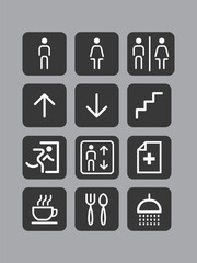 Symbol icon vector graphic for decoration