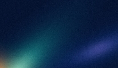 Abstract blue cyan orange color glowing neon light beams grainy gradient backdrop design. Elegant bright, shiny, glowing, noisy multicolored neon gradient banner, poster, website header.