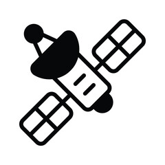 Satellite in orbit, used for communication and scientific data collection