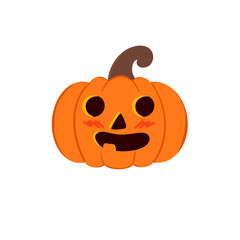 Halloween pumpkin ghost 